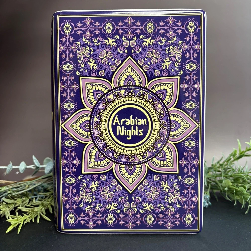 Steel Mill‎ Arabian Nights Book Vase | BookTok Shelf Decor | Home Library
